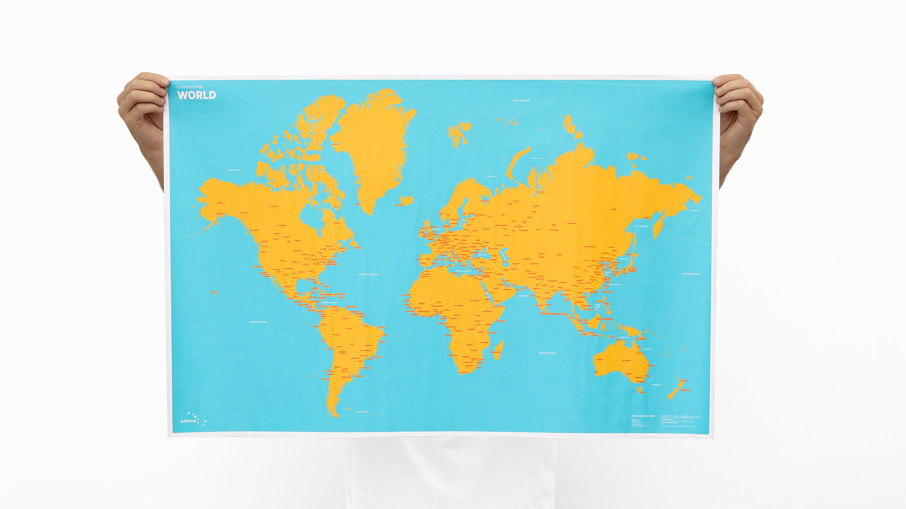 yellow sea on world map